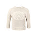 Kid's Merino knit sweater Kama 1014 - Off white