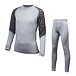 Kids’ Sensor Merino Impress Performance Clothing Set Grey/Maori