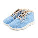 Woolee High-Top Wool Trainers Blue