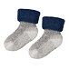 Kids’ Merino Wool Terry Socks Blue