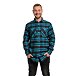 Men's Checkered Flannel Shirt Blue-Black