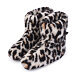 TV bačkory z Merino vlny leopard