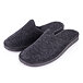 Men's Felt Slippers Black