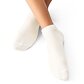 2 Paar Sommerknöchelsocken Merino weiß