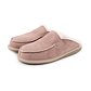 Dames lederen slippers met schapenwol Erika, beige