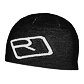 Muts Ortovox Merino Logo Knit Beanie Black Raven