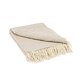 Vlněný pléd Merino s kašmírem krémová