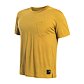 Heren T-shirt Sensor Merino Air Traveller mustard