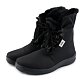 Schnür-Schneestiefel für Damen schwarz